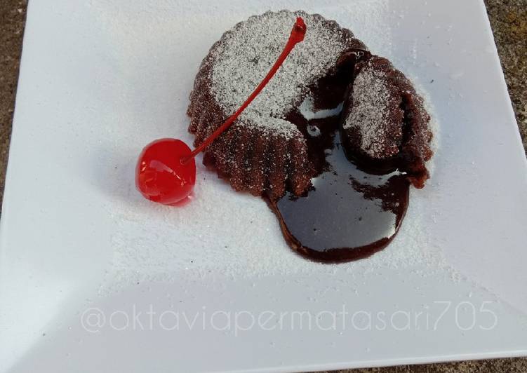 Bagaimana Membuat Choco lava steam cake Anti Gagal