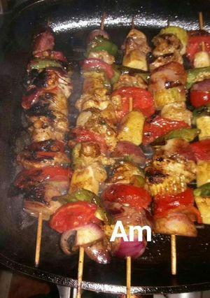 صورة لوصفة الشيش طاووق بالفراخ