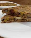 Tortilla de alcachofa y berenjena #recetadeaprovechamiento