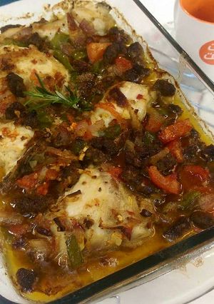صورة لوصفة فراخ بالسجق