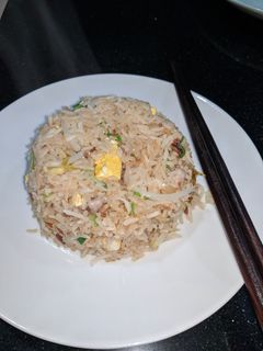 A picture of Salted Fish and Chicken Fried Rice.