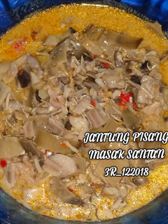 Foto resep Jantung pisang masak santan