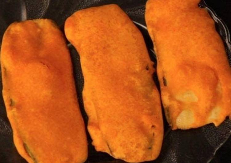 Recipe of Blends Valakkai bajji
