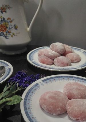 Foto resep Mochi Praktis isi Coklat Kacang