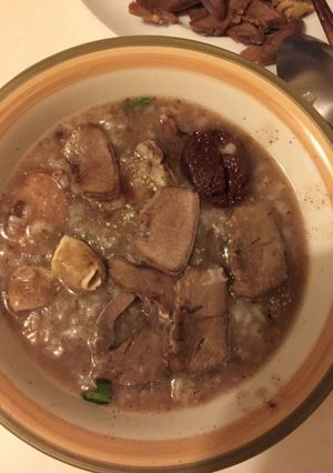 Hình của món Cháo lòng xa xứ.