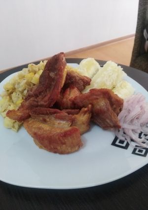 Una foto de Chicharrón de cerdo