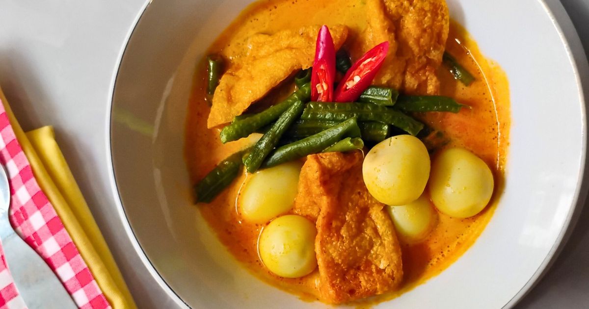 Gulai Kacang Panjang Tahu Telur