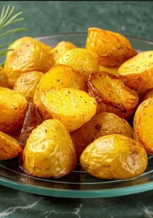 Foto de Batatas Ao Sal Grosso