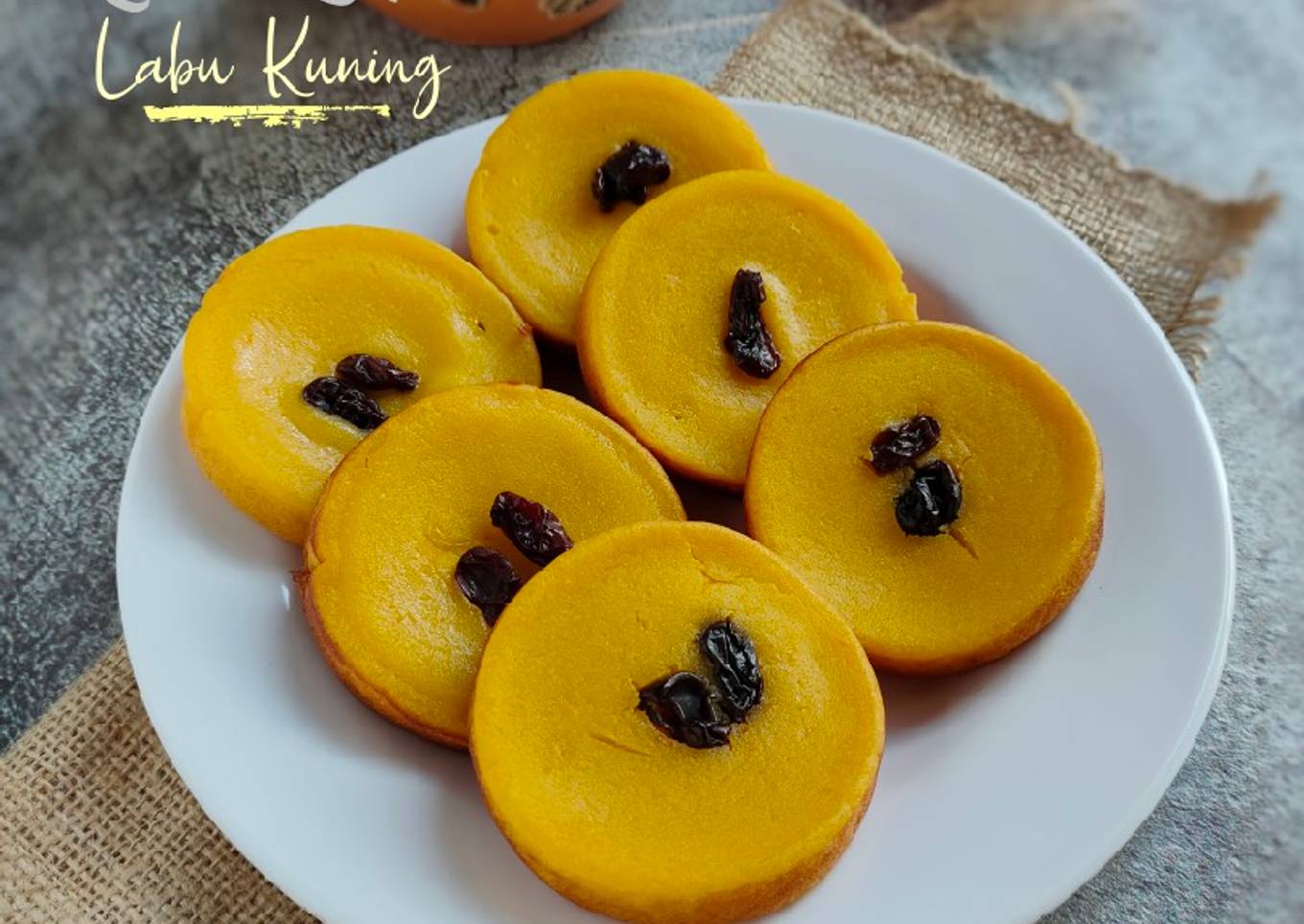 Kue Lumpur Labu Kuning