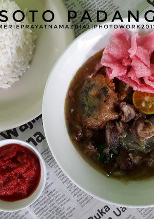 Foto resep Soto padang