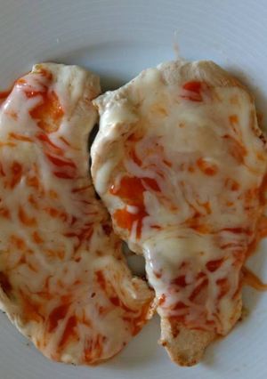 Una foto de Filetes pavo-pizza