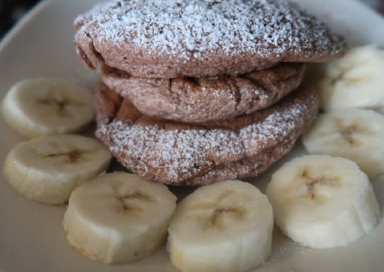 Japanese chocolate pancake