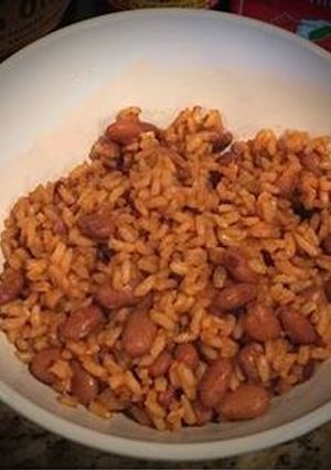 Una foto de Moro de habichuelas Dominicano