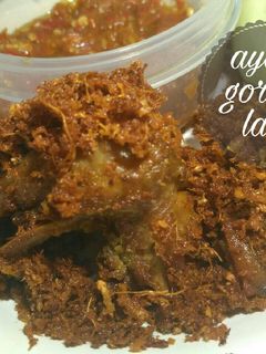Foto resep Ayam goreng serundeng lengkuas