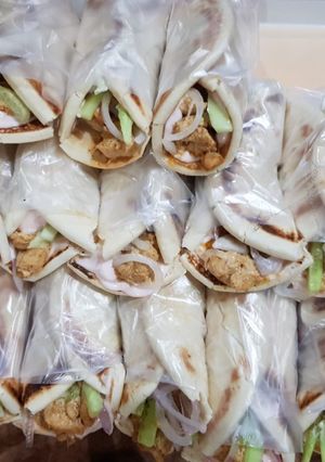 A picture of Shawarma.