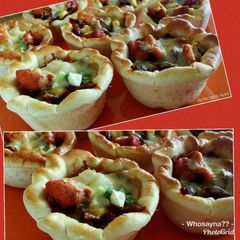 A picture of Whosayna’s Popitz (Pizza Cuppies).
