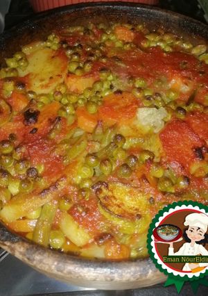 صورة لوصفة طاجن تورلي 🍅🥕🥔🥒🥗