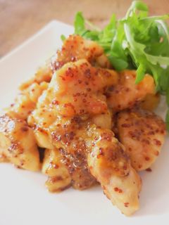 A picture of Japanese Honey Mustard Chicken.