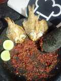 Sambal dadak terasi