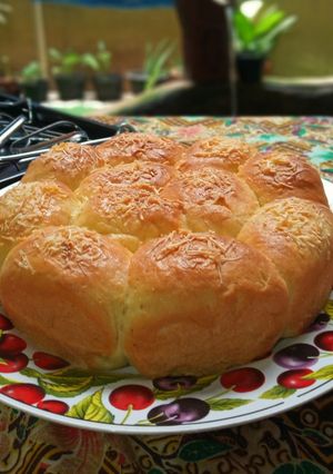 Foto resep Roti Sobek Favorit (with oreo chocolate cadburry filling)