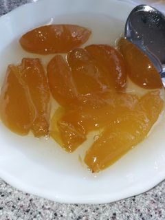 عکسی از دستور مربای زرد آلو