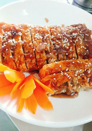 Hình của món Vịt quay chay.