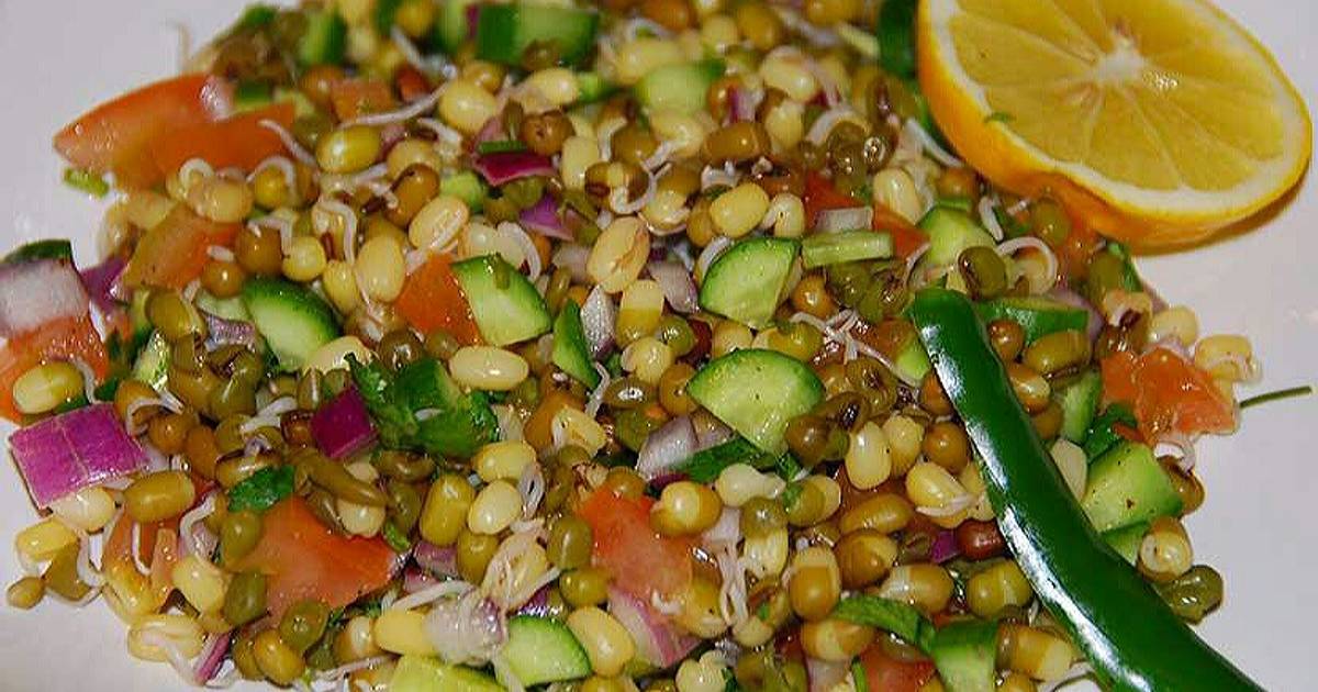 Chatpata Sprout Bhel Recipe by P. Poonam Cookpad