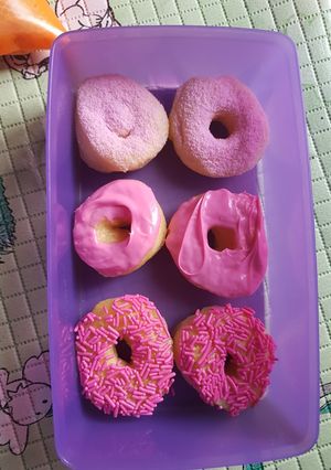 Foto resep Donat eggless Rebread
