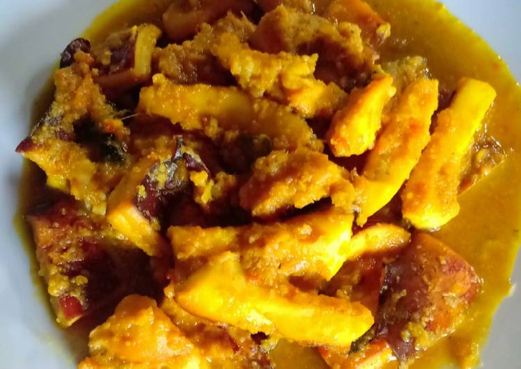 Resep Cumi Asap Bumbu Kuning yang sempurna