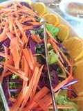 Ensalada suprema con aderezo salado