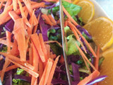 Ensalada suprema con aderezo salado
