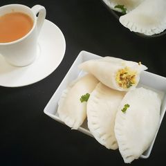 A picture of Bihari Dal Pitha.