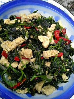 Foto resep Tumis tempe daun melinjo