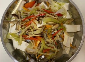 Hình của món Cá Bống Mú Hấp.