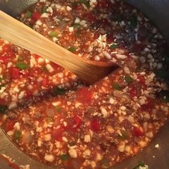 A picture of Stuffed Pepper Soup.