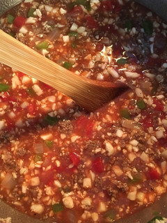 A picture of Stuffed Pepper Soup.