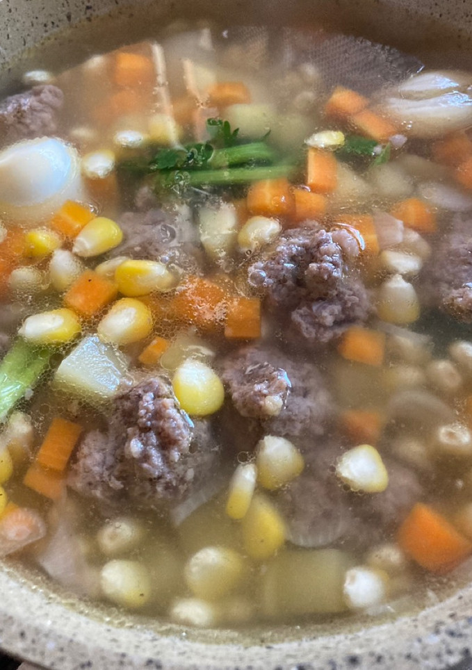Foto resep Sup Bola Daging