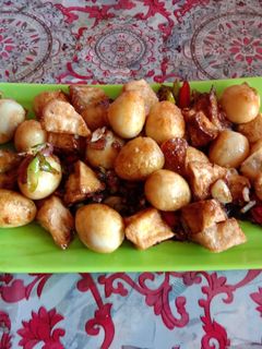 Foto resep Semur telur puyuh+tahu