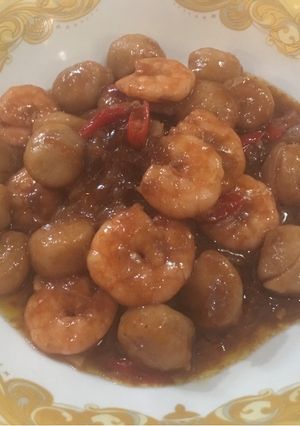 Foto resep Udang Manis Pentol Ikan Saos