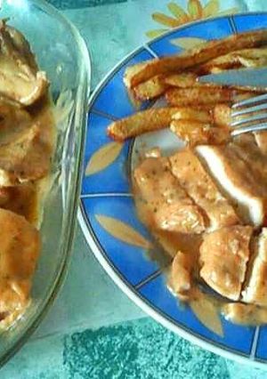 Kefires csirke recept fotója