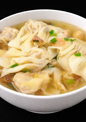 A picture of SP.0045 - Dried Shrimp Wonton Soup.