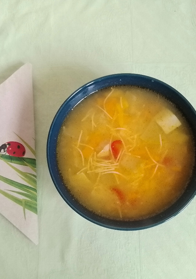 Színes leves recept fotója