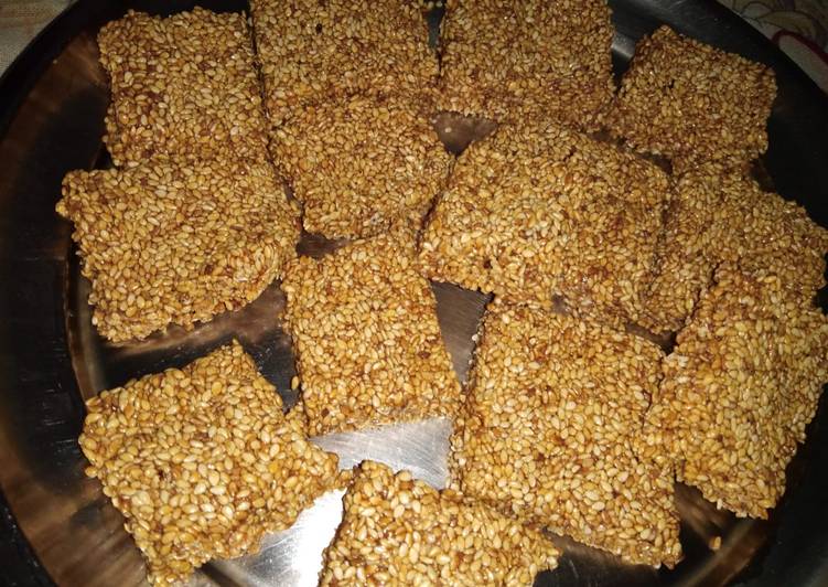 How to Make Perfect Til and gur patti or til chikki