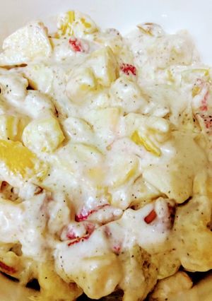 A picture of Creamy Fruit Salad.