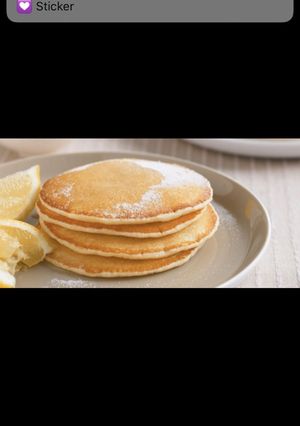 Una foto de Pancakes de limón y avena