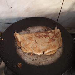 Potato paratha A picture of Potato paratha.