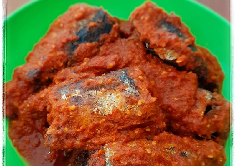 Sarden Balado (Homemade)