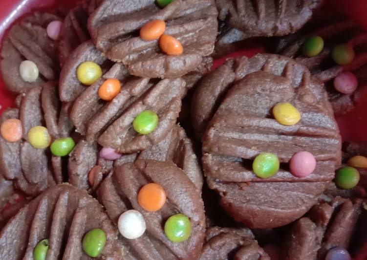 Chocochips cookies (tanpa oven,pakai teplon)