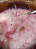 Red Alamang Congee