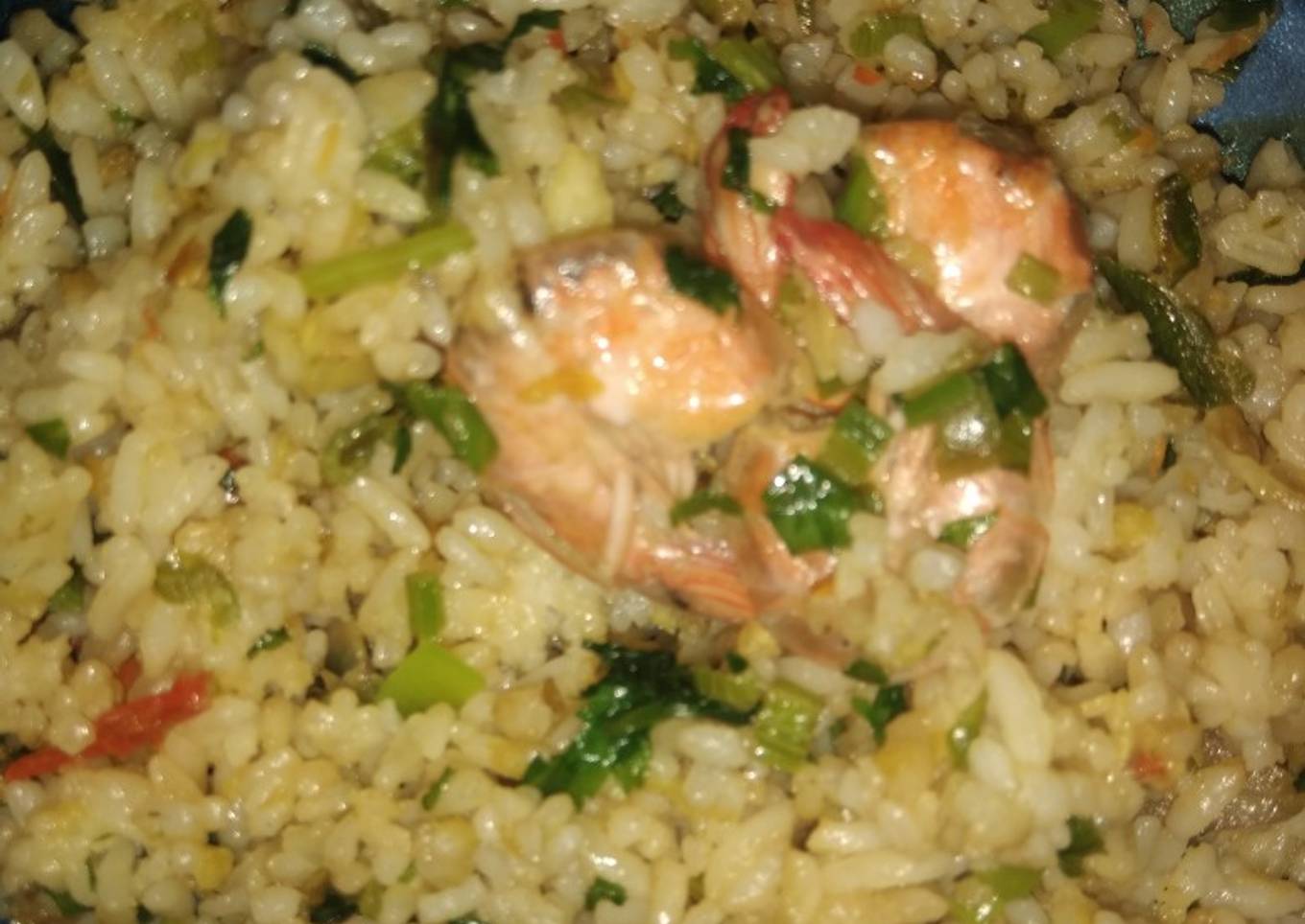 Nasgor Seledri Udang